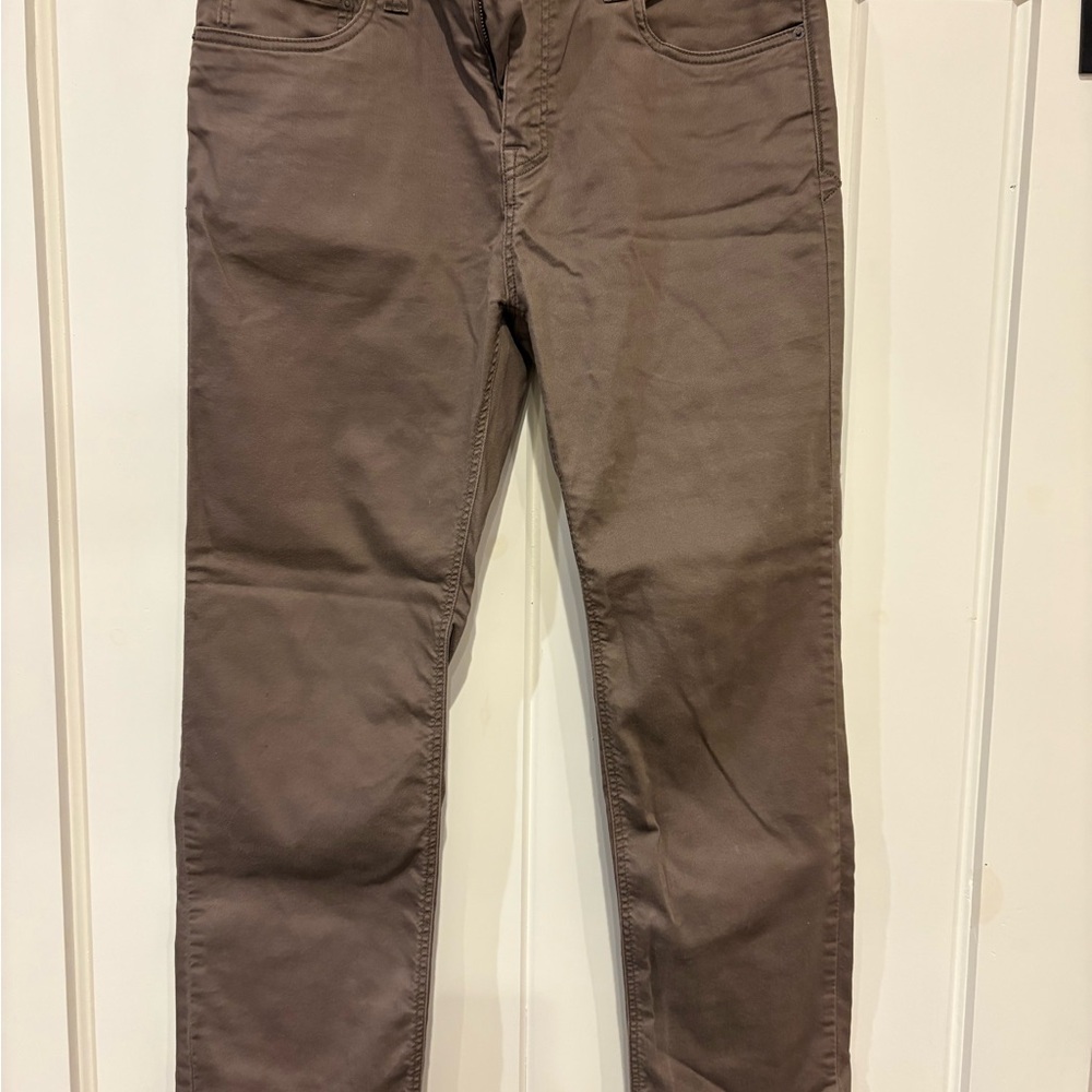 Prana Men's Tan Straight Jeans